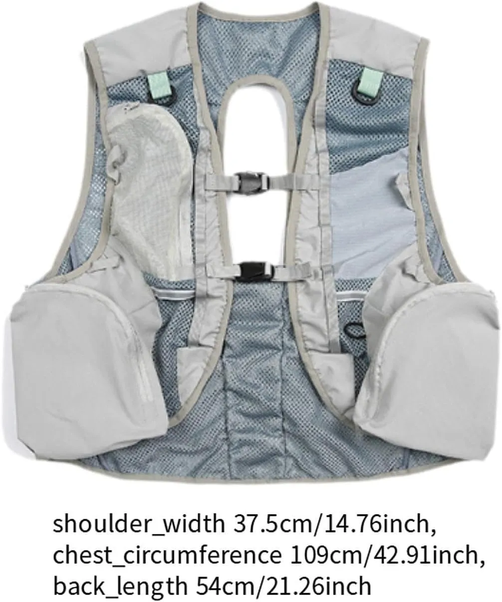 Hydration Vest for Men Women Lightweight,with Multiple Pockets,Water Backpack Hydration Vest for Jogging Race Trail Cycling