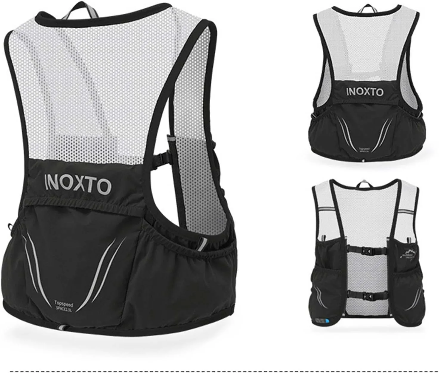 Hydration Vest Pack Backpack Hydration Backpack Daypack Hydration Bag Running Vest for Climbing Hiking Trail Fitness Cycling