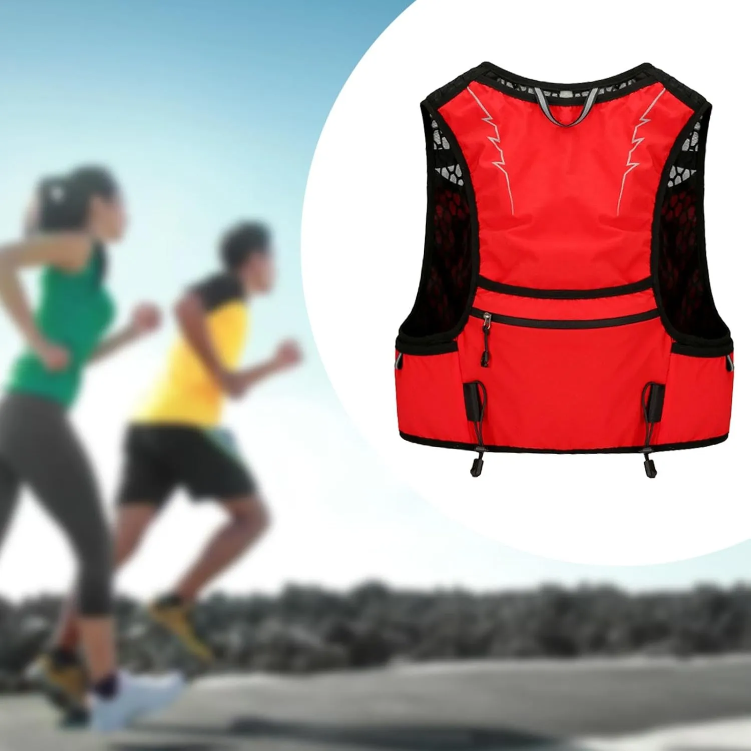 Hydration Vest, Water Pack, Hydration Pack for Men and Women for Hiking, Cycling and Trail Running