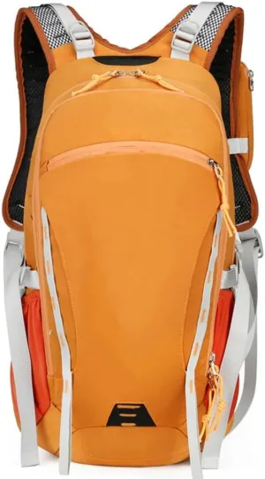 Hydration Vest,Running Hydration Pack,Holds 2L Water Bladder, Large Capacity Outdoor Water Bag Bag for Men and Women, Suitable for Camping, Fitness, Hiking(Black) (Yellow )
