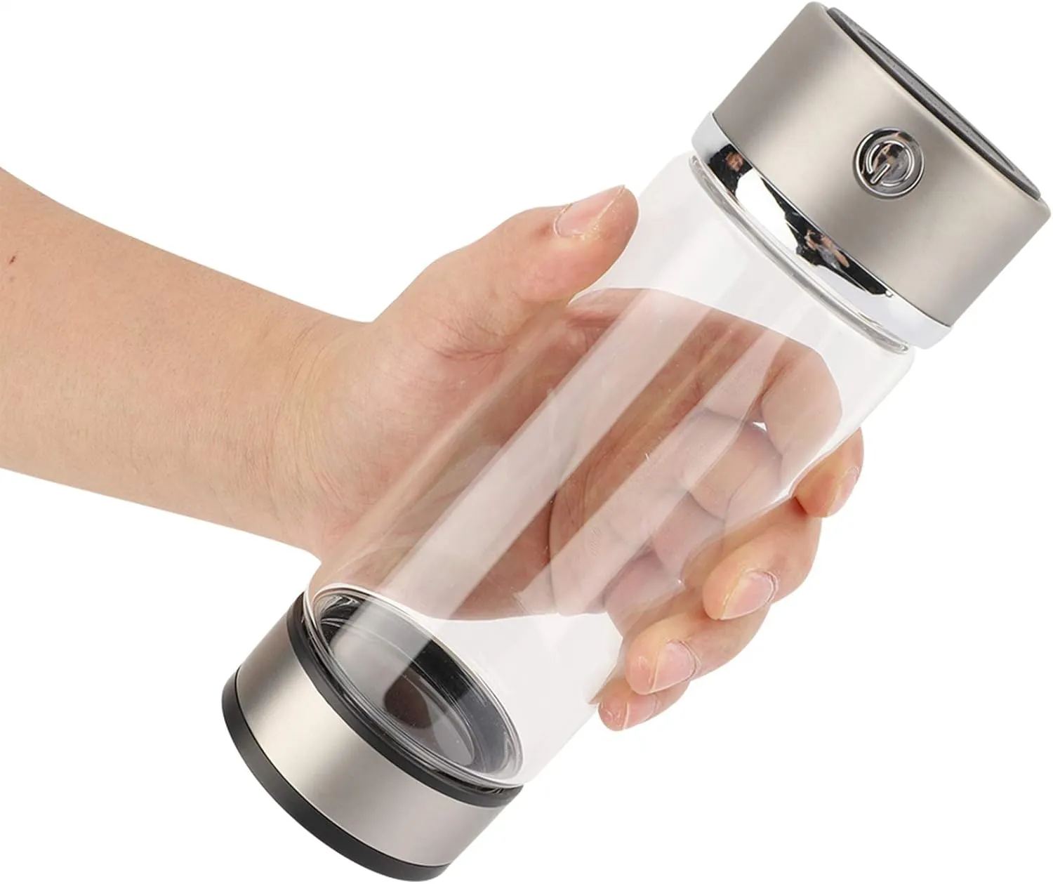 Hydrogen 23 * 9 * 9 USB Charging Rich Hydrogen Water Purifier Filter Glass Bottle Portable Lonizer Cup