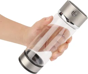 Hydrogen 23 * 9 * 9 USB Charging Rich Hydrogen Water Purifier Filter Glass Bottle Portable Lonizer Cup