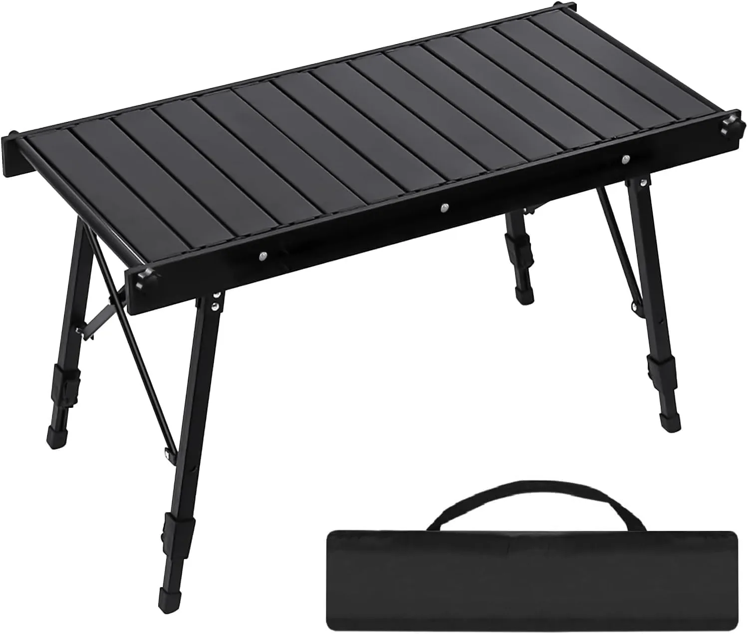 IGT Camping Table with Carry Bag Portable Folding Beach Table for Outdooor Camping, Cooking, Picnic, Beach,BBQ,Boat, Travel (Ink)