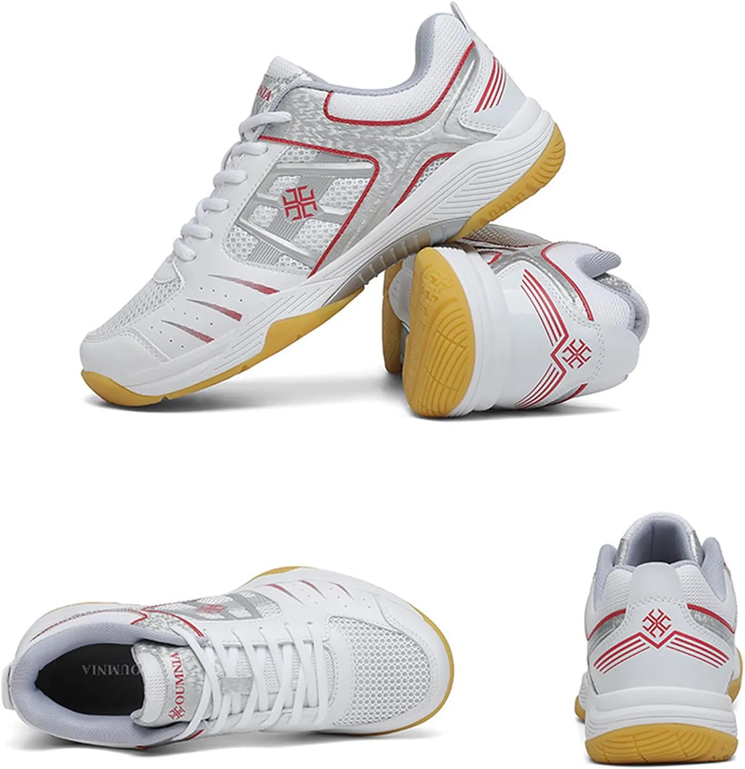 Indoor Court Shoes for Tennis, Badminton Table Tennis Volleyball Pickleball Lightweight Racketball Squash Outdoor for Men Women,Boys Girls