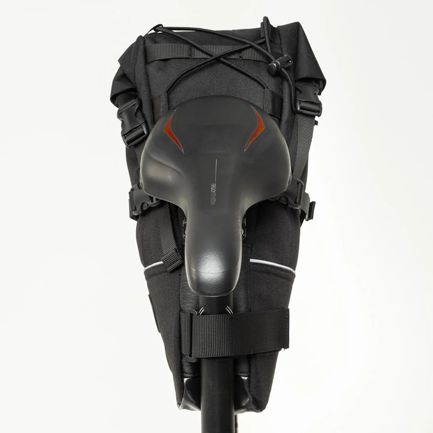 Inova Light Bike Saddle Bag - Water Resistant, Durable Cordura Fabric, Essential for Bikepacking - Under Seat Storage, Seat Bag for Road, Gravel Cycling