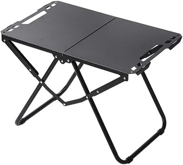 ‌Instant Setup Portable Folding Camp Table - Compact Tactical Table for Camping, Outdoor Cooking & Tea Stove‌