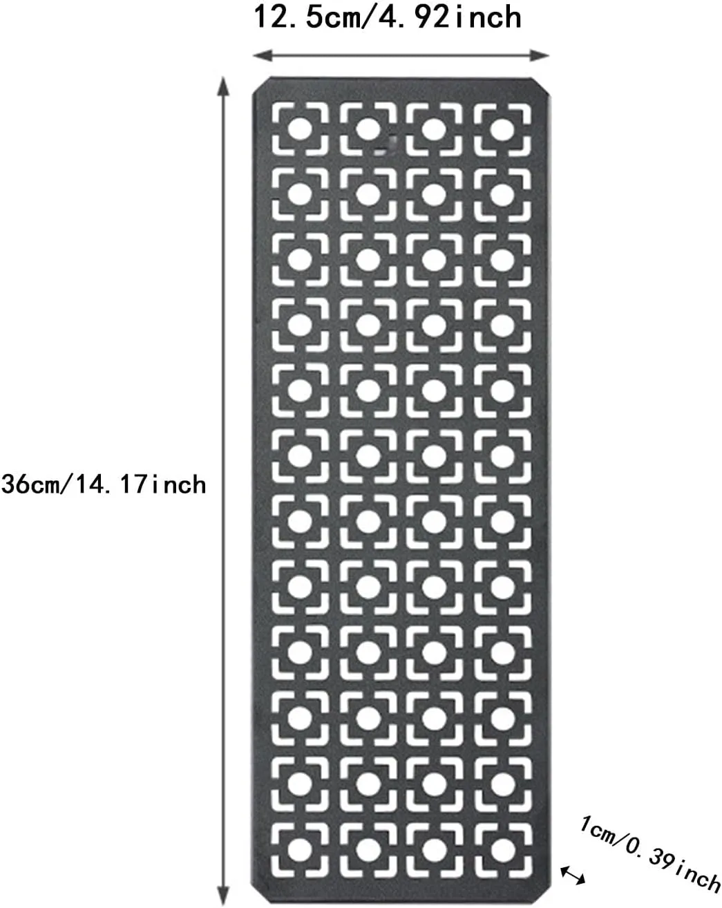 Iron Grilling Table Top Board Camping Table Plate Versatile Use Portable Picnic Furniture Parts Easy to Install Connecting Board, Style D