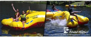 Island Hopper Double Blaster Water Trampoline Attachment