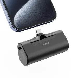 iWALK Portable Charger for iPhone 15 USB-C Small Power Bank 20W 4500mAh Fast Charging Battery Pack Compatible with iPhone 15/15 Plus/15 Pro/15 Pro Max, iPhone 16 Series,Samsung S24/23, Android