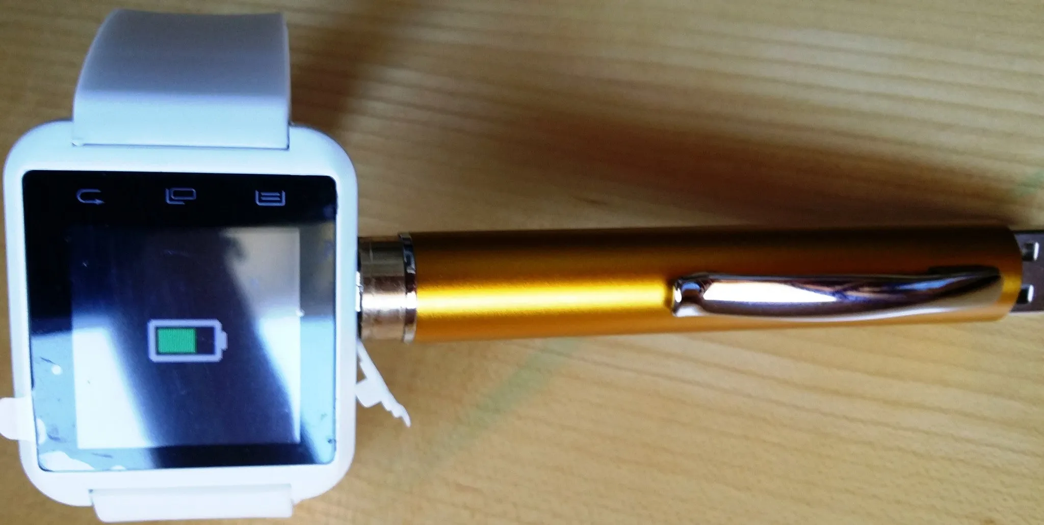 James Bond Style Portable Backup Charger Portable Phone Charger Stylus Pen for Android