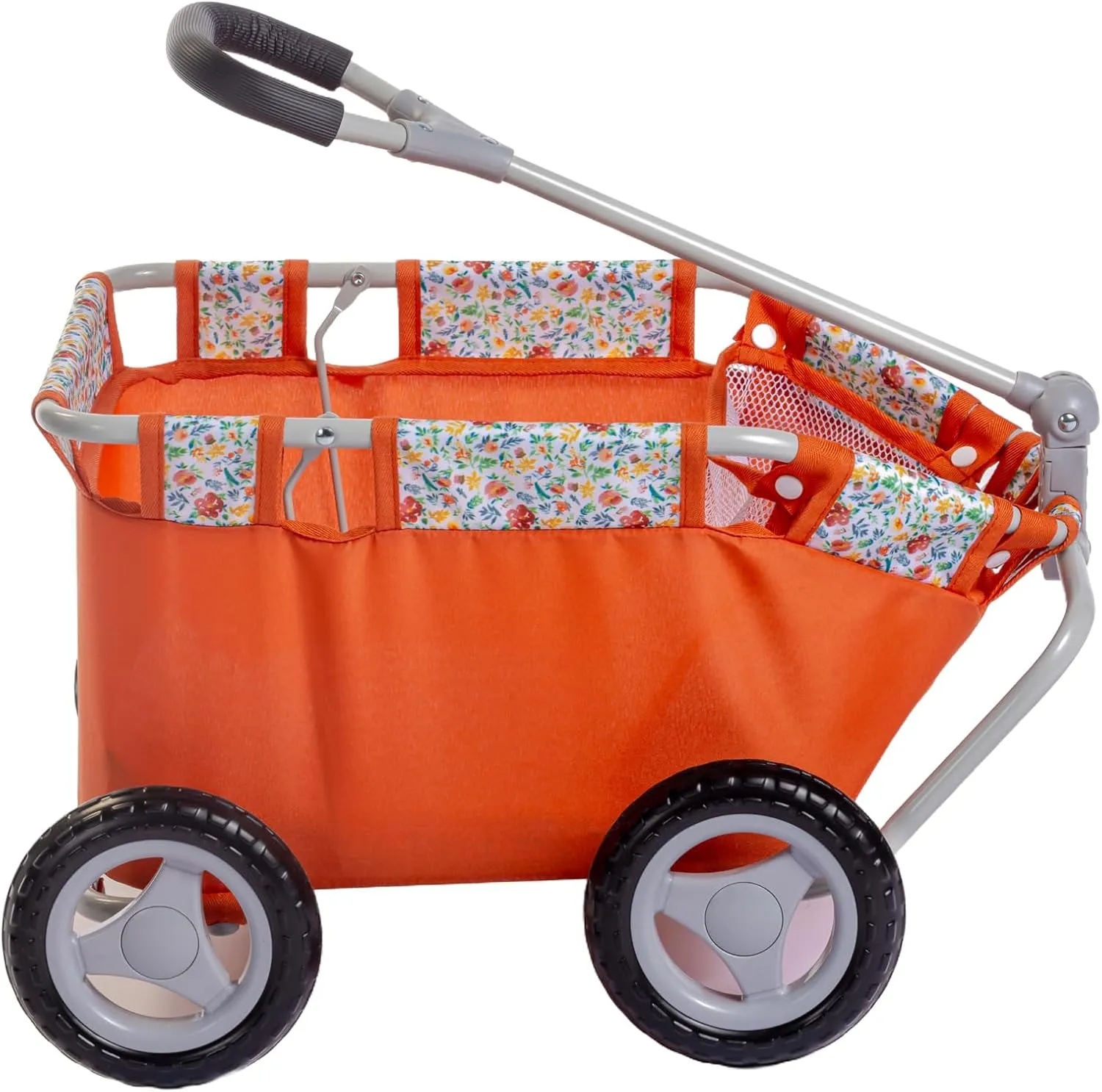 JC Toys - for Keeps Playtime | Deluxe Folding Pull Along | Nature Theme Collection | for Dolls up to 20" | Ages 3 