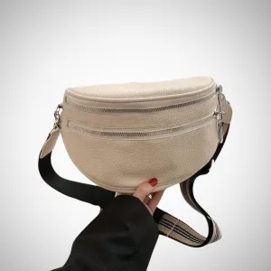 Jenela Double Zip Shoulder Bag