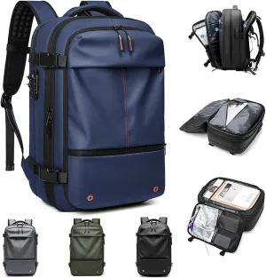 Jfxgjuv Ascribei Backpack, Vacpack Backpack, 60l Expandable Multifunctional Large Capacity Backpack with Vacuum Compression