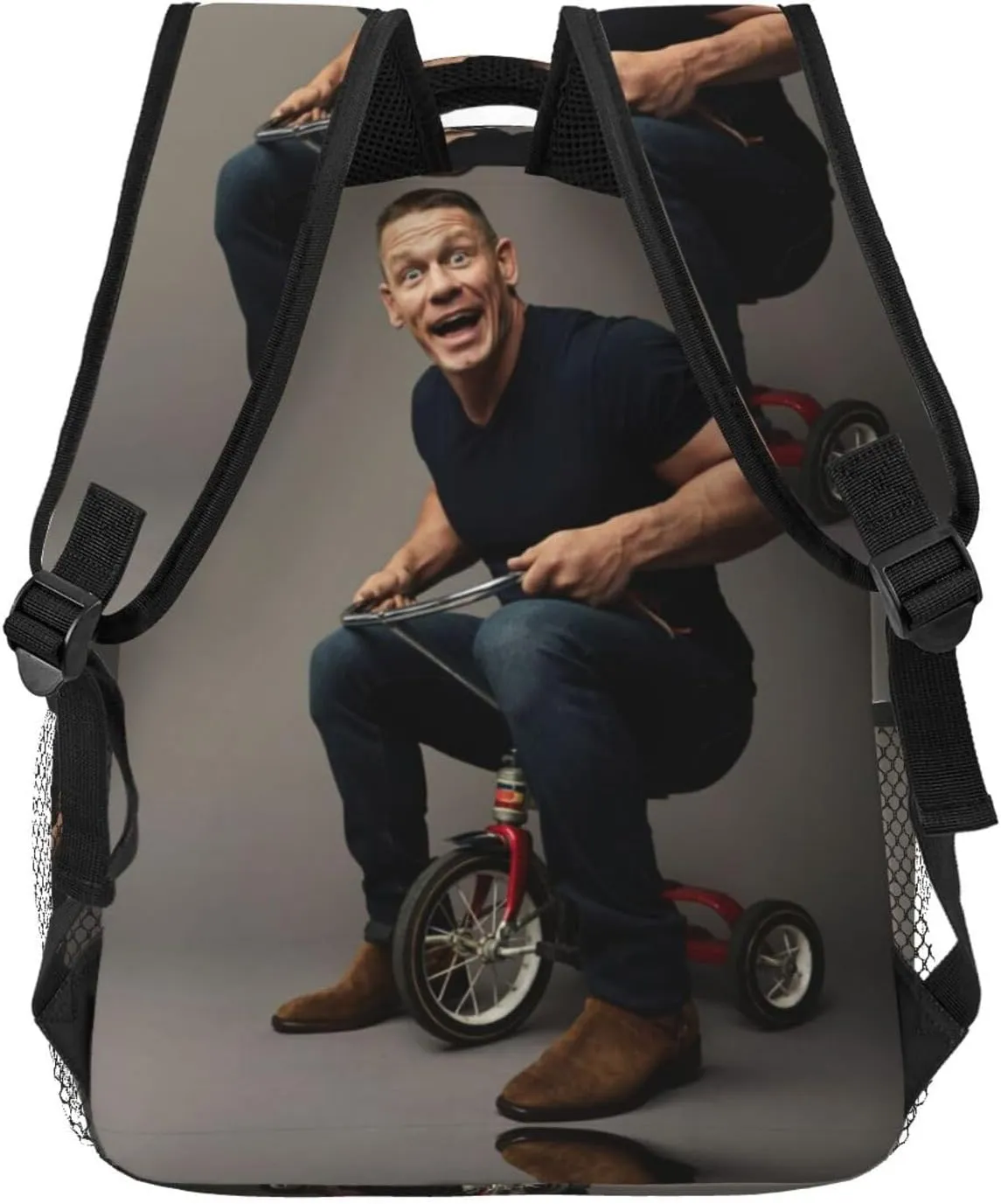 John Wrestler Cena Backpack Adults Bag Casual Backpack Hiking DaypackOne Size