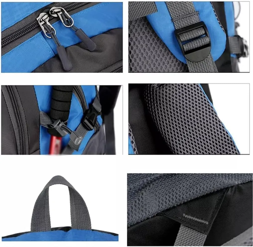 JSEIAJB 40L Outdoor Sports Backpack Travel Backpack Large Capacity Hiking Bag(A)