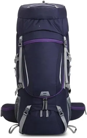 JSEIAJB 60L Large Hiking Mountaineering Backpack Climbing Hiking Backpack Camping Backpack Sport Outdoor Bag