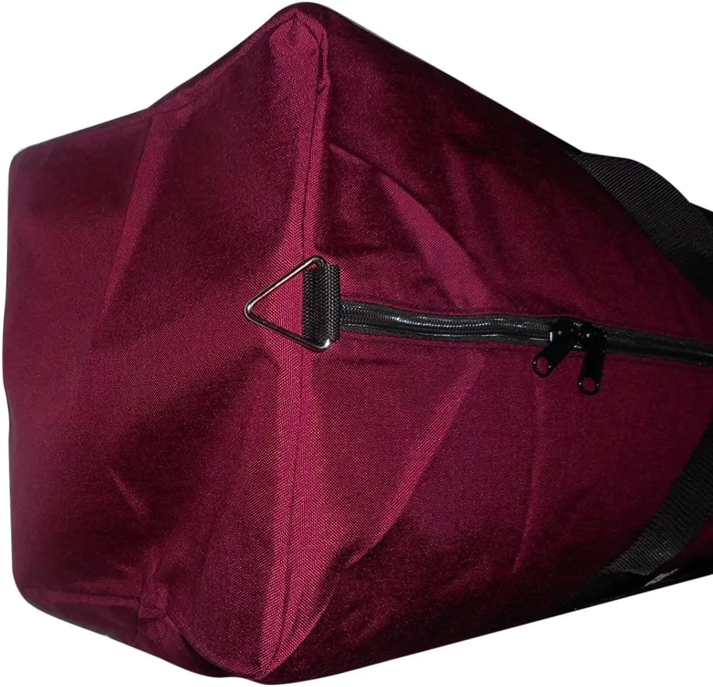 Jumbo Duffle Bag Holds Camping Gear,scuba Gear,river Raft Tube Made in USA.(maroon)