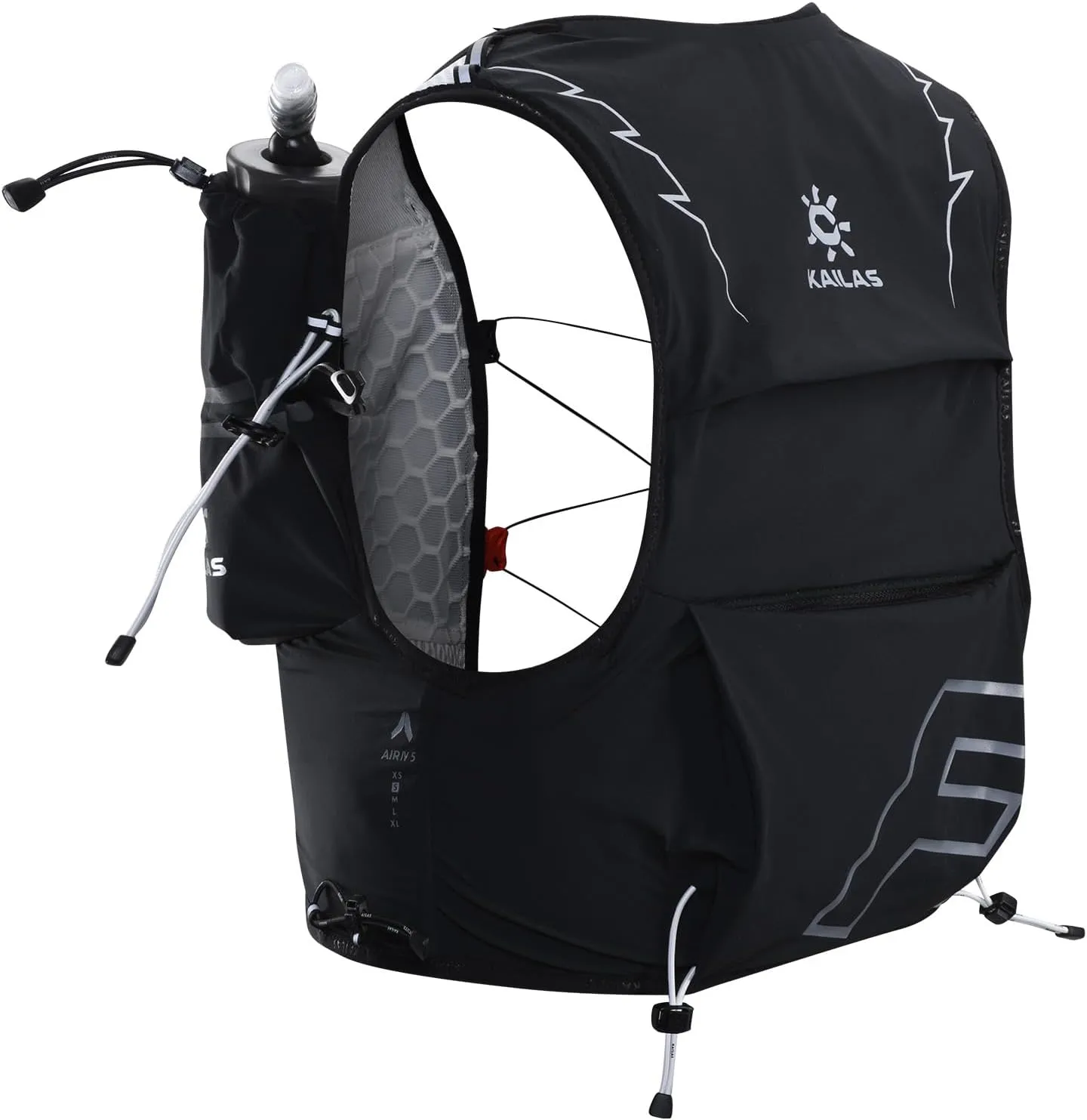 KAILAS FUGA AIR 5 Ⅳ Running Hydration Vest Hydration Pack Lightweight with Two TPU Water Bladders for Women Men Trail Cycling Hiking