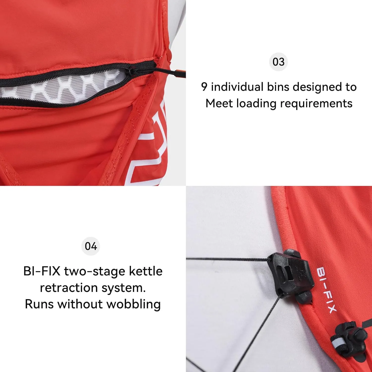 KAILAS FUGA AIR 5 Ⅳ Running Hydration Vest Hydration Pack Lightweight with Two TPU Water Bladders for Women Men Trail Cycling Hiking