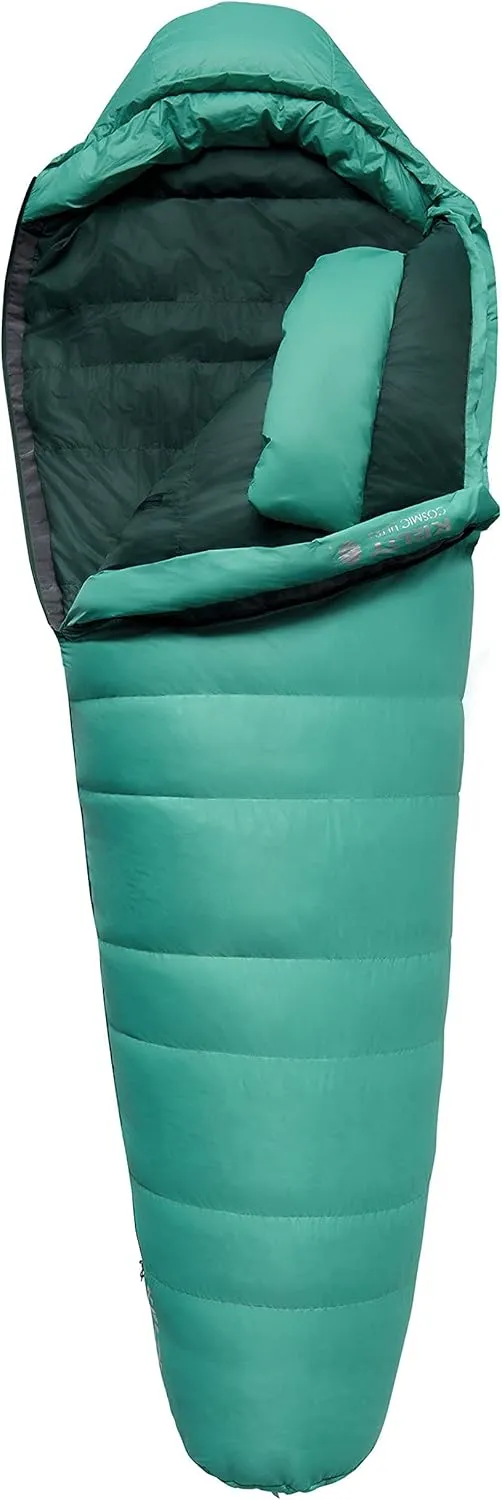 Kelty Cosmic Ultra 20 Degree Sleeping Bag, 800 Dridown, Premium Thermal Efficiency, Soft to Touch, Large Footbox, Environmental and Health Friendly C0 and PFC-Free DWR, Compression Stuff Sack, & More