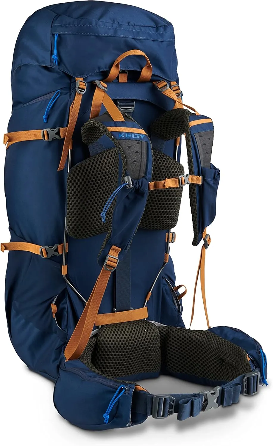 Kelty Glendale 85L – 105L Multiday Backpacking and Thru Hiking Pack, Fit Plus Suspension, Shoulder Strap Pockets, Customized Fit, Long Haul Backpack, 2023 (Pageant Blue, 85L)