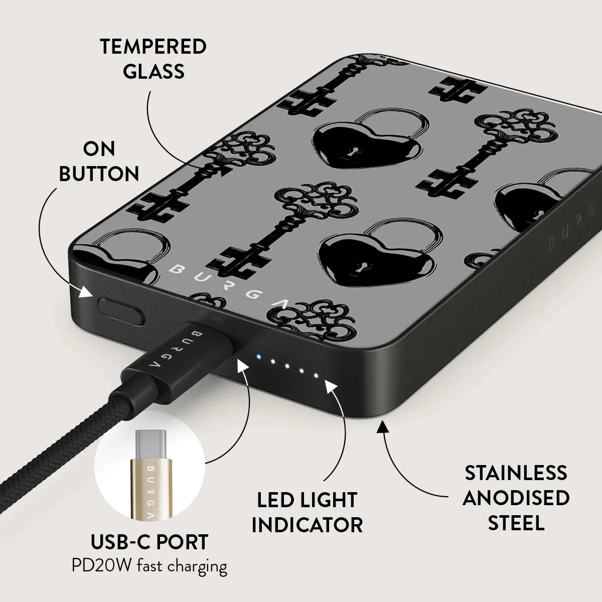 Keyholder - Magnetic Power Bank