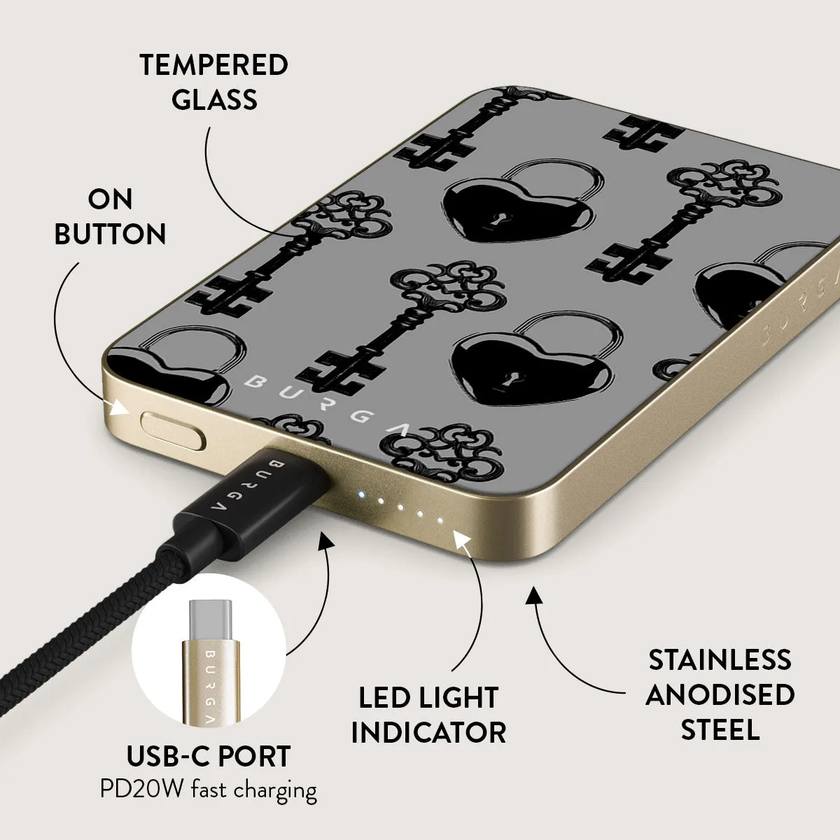 Keyholder - Magnetic Power Bank