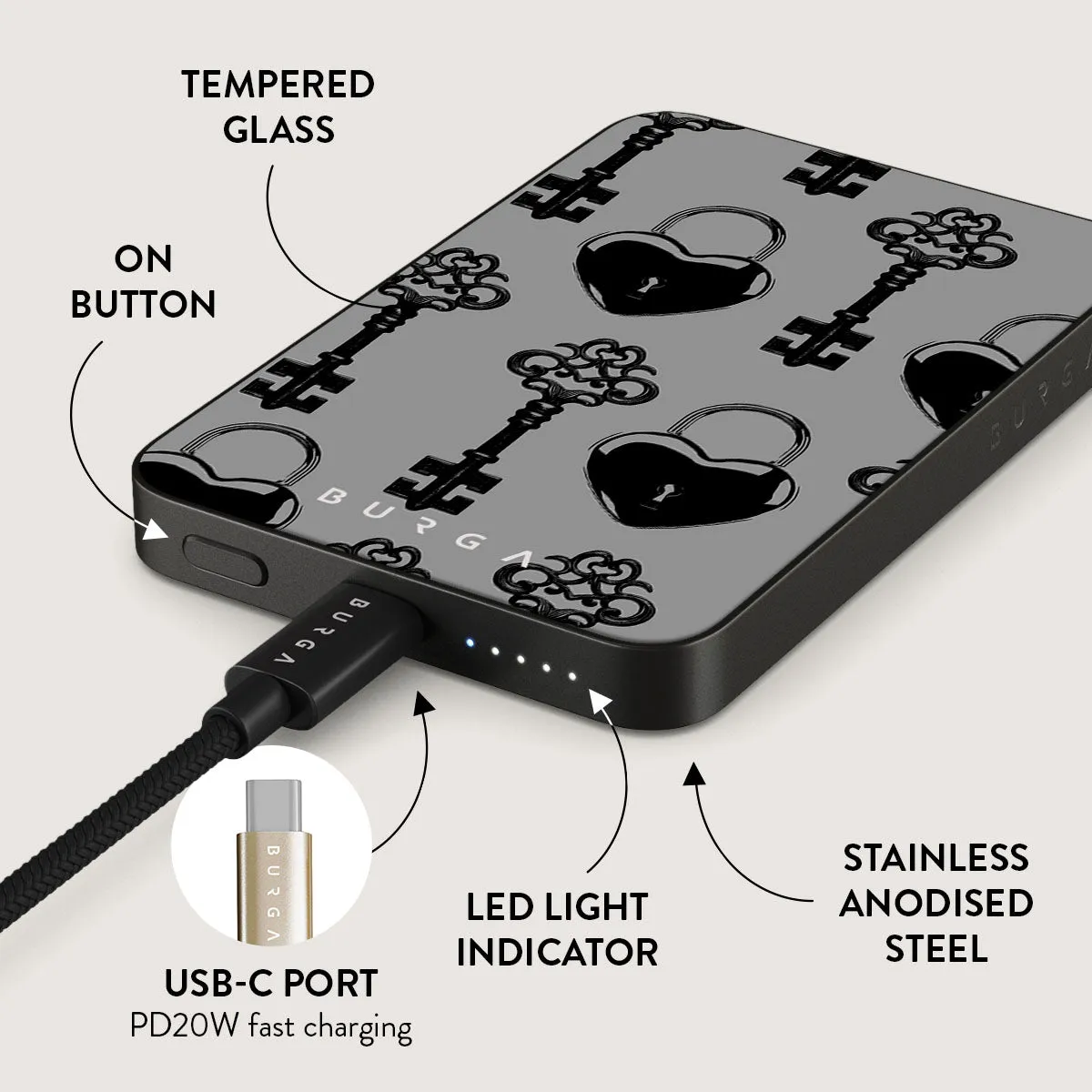 Keyholder - Magnetic Power Bank