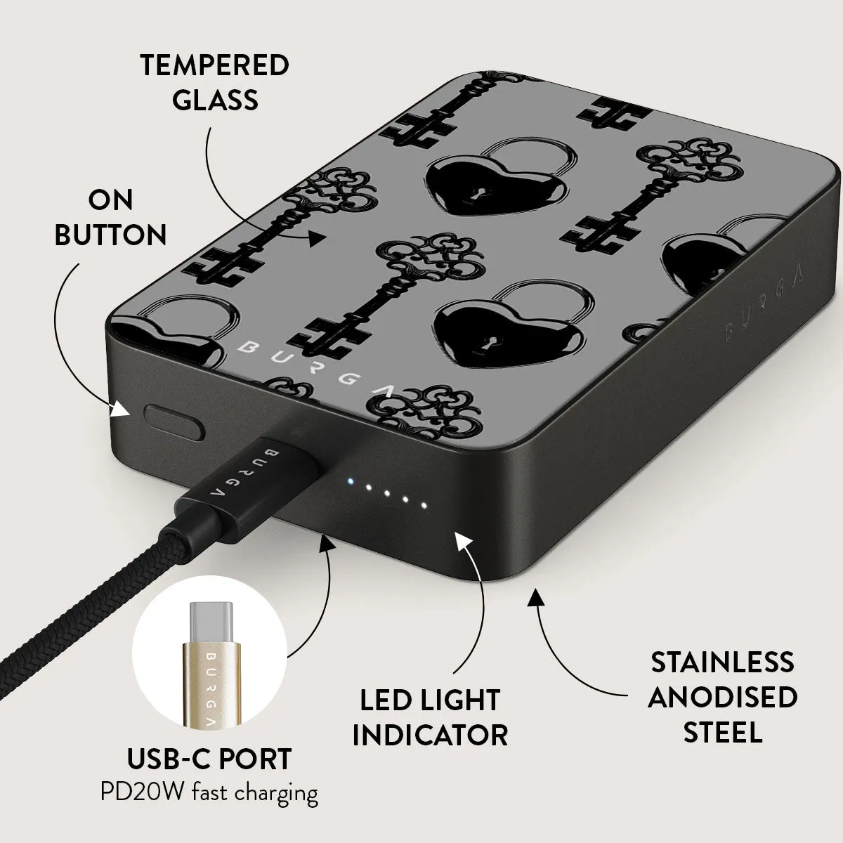 Keyholder - Magnetic Power Bank