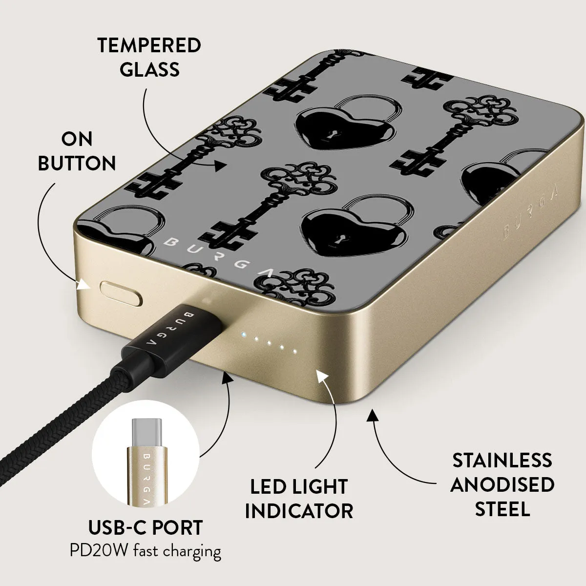 Keyholder - Magnetic Power Bank