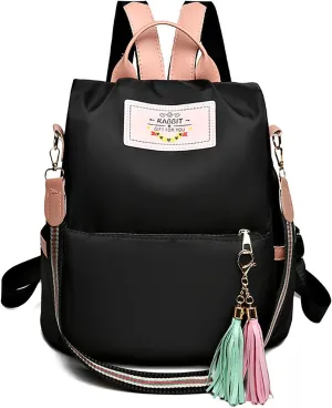 Korean Casual Large Capacity Backpack, Ins Simple Travel School Bag, Portable Knaps for Students & Ladies