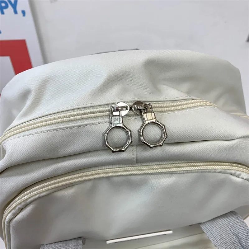 Korean Large Capacity Canvas Backpack