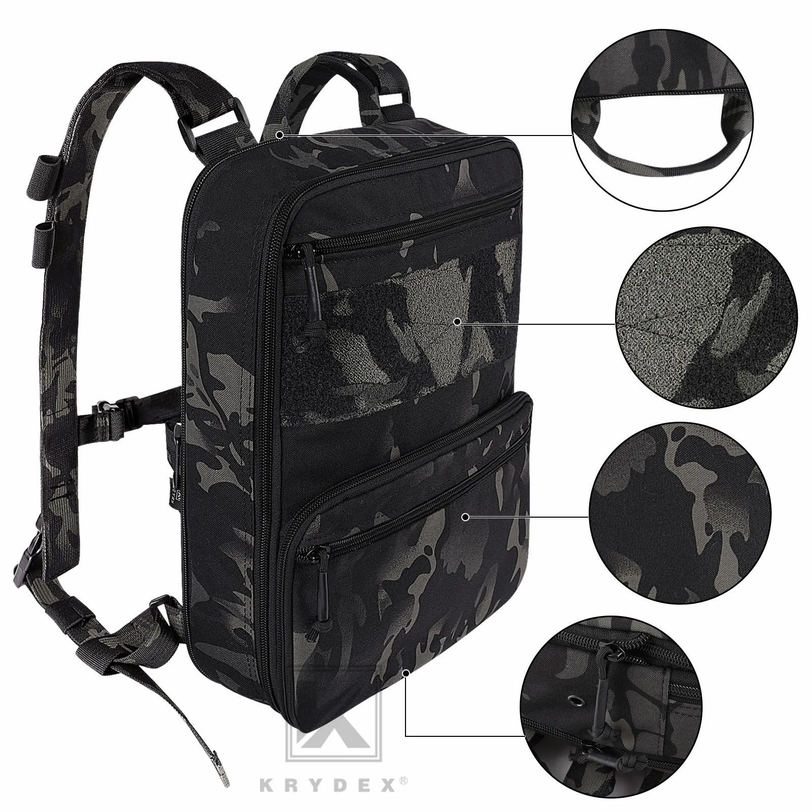 KRYDEX D3 Flatpack Tactical Backpack