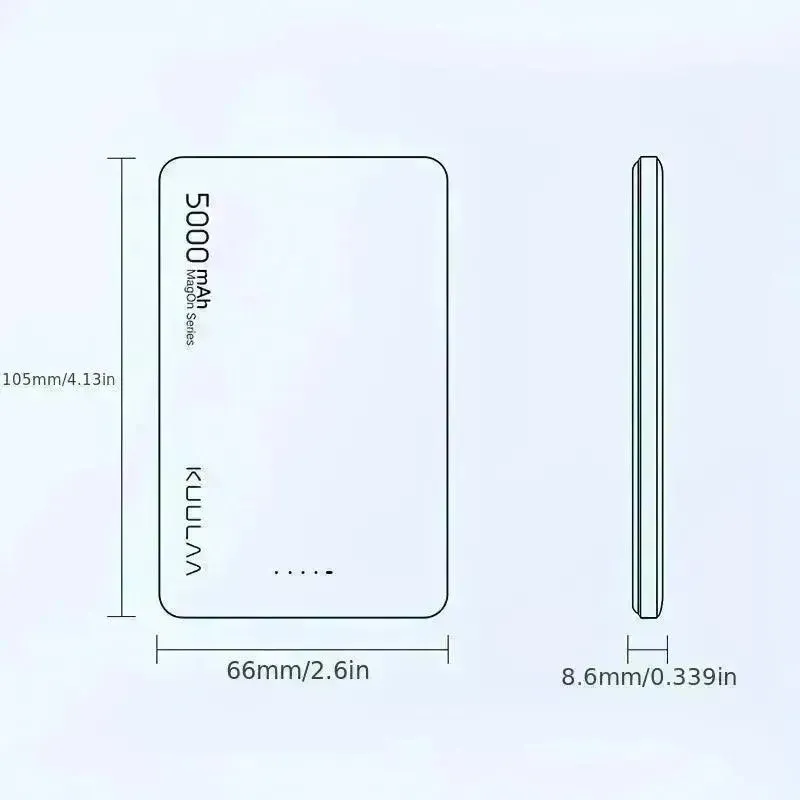 Kuulaa 20W Fast Charging Magnetic Wireless Power Bank