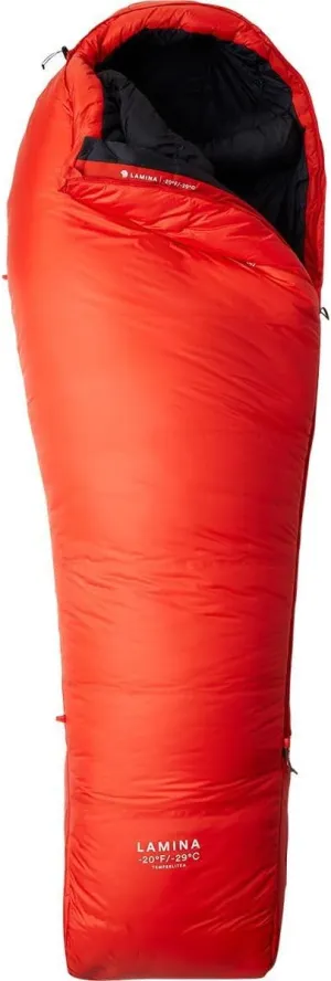 Lamina -20F Sleeping Bag, Fiery Red, Reg/Right Zip