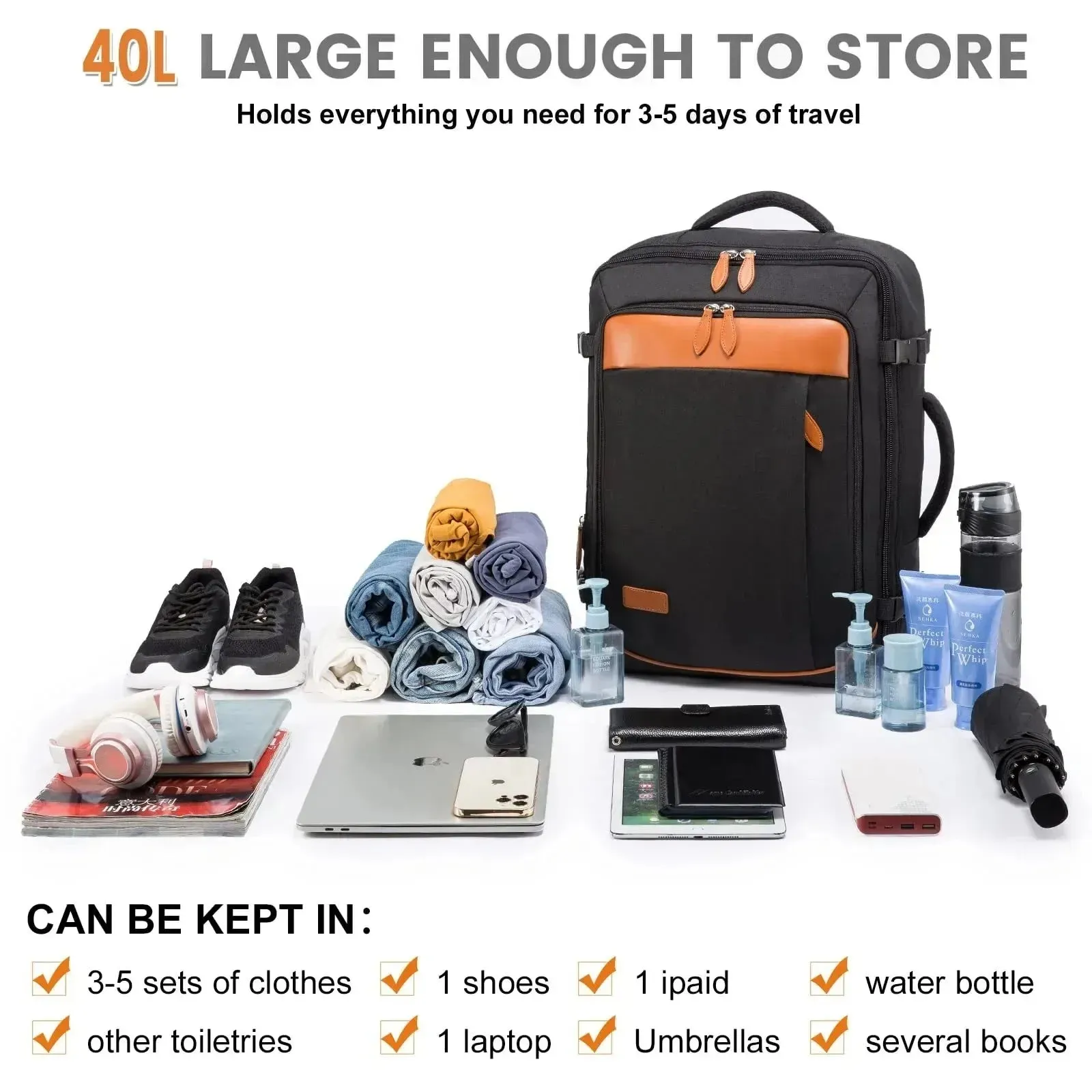 Laptop  Expandable Large Suitcase