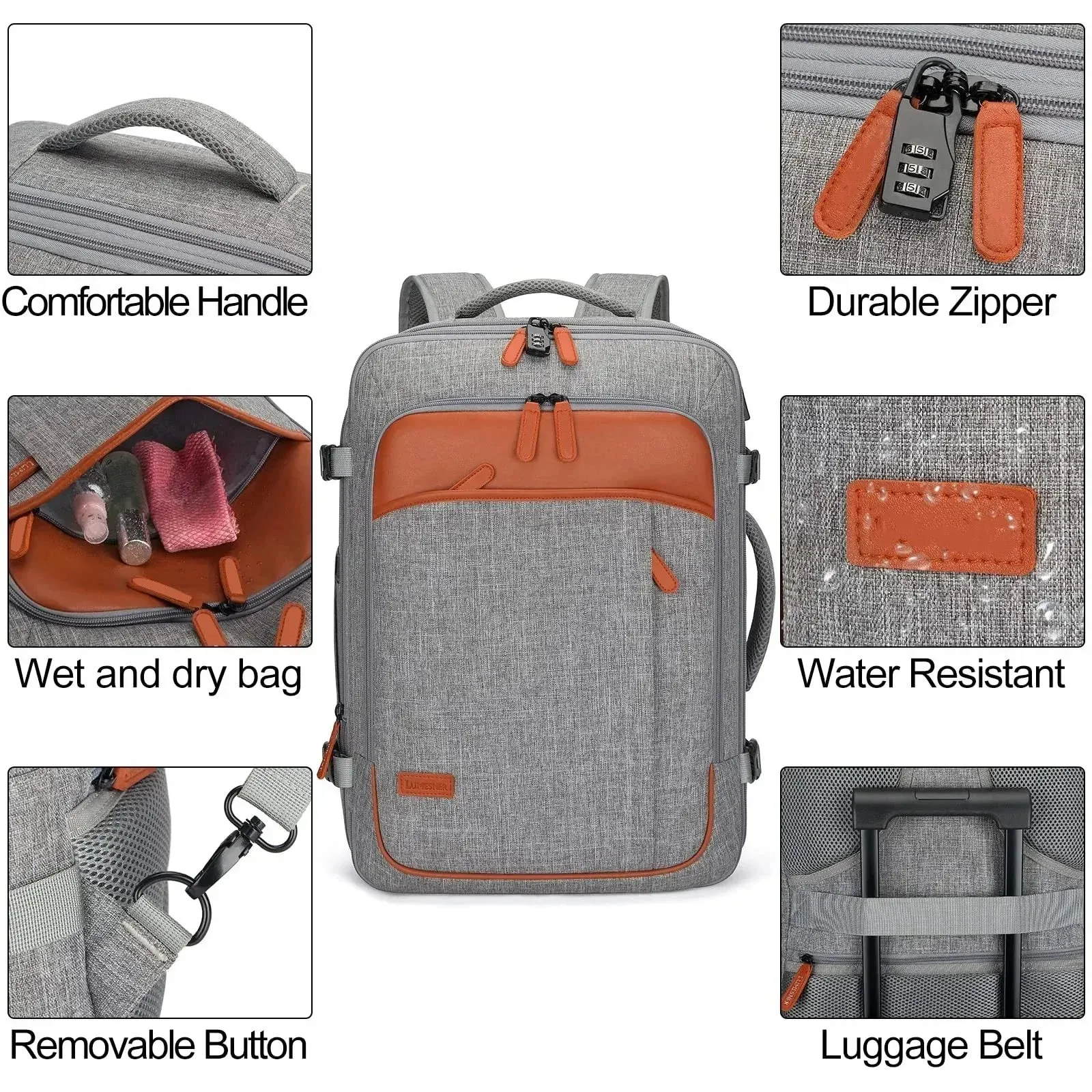 Laptop  Expandable Large Suitcase