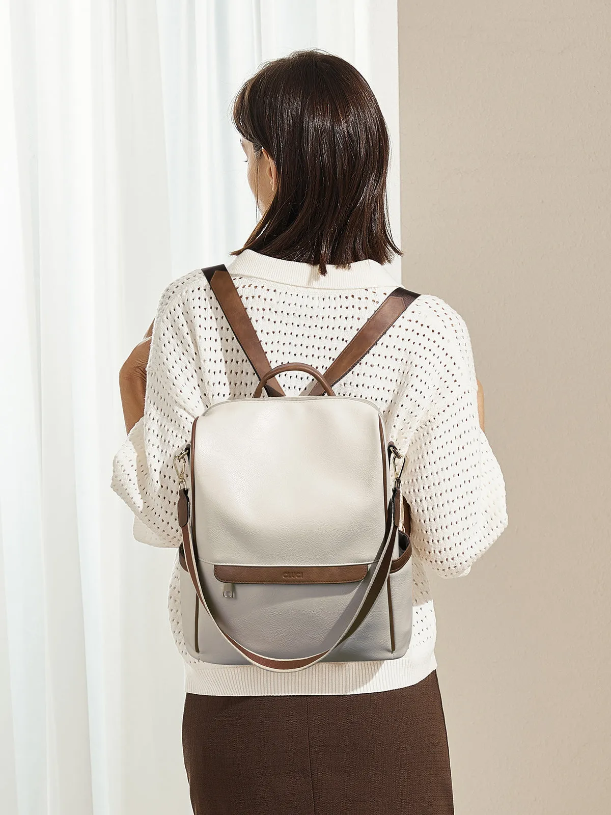 Large Capacity Fashion Designer Womens Backpack Purse