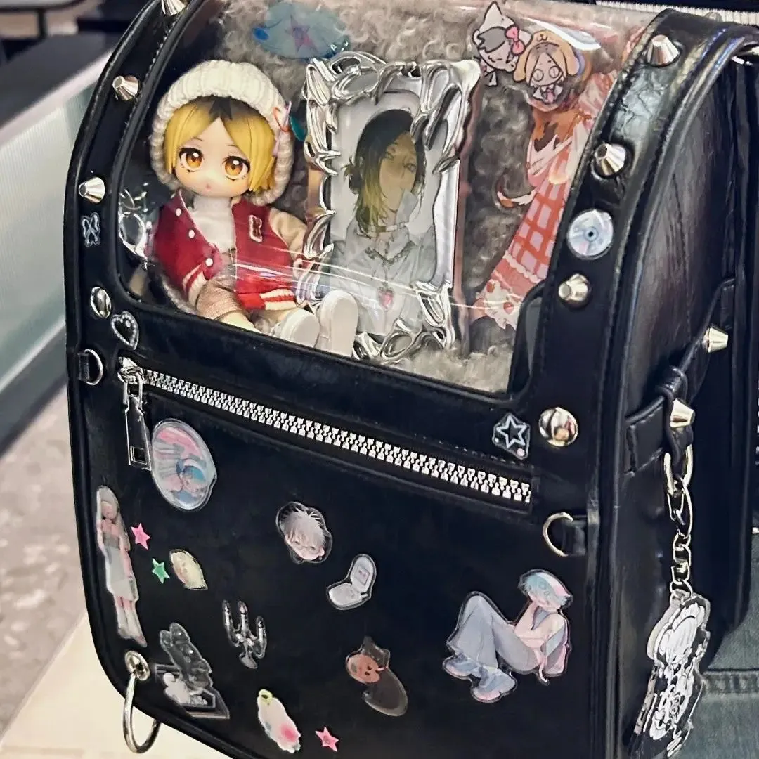 Large Capacity Harajuku Laser Backpack