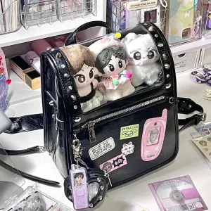 Large Capacity Harajuku Laser Backpack