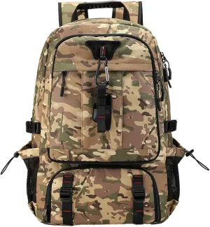 Large Capacity Hiking Backpack Outdoor Sports Travel Backpack for Men Women Waterproof Lightweight Wear-Resistant Shoulder Bag Suitable For Climbing Touring Expandable Capacity 80L Multicolor