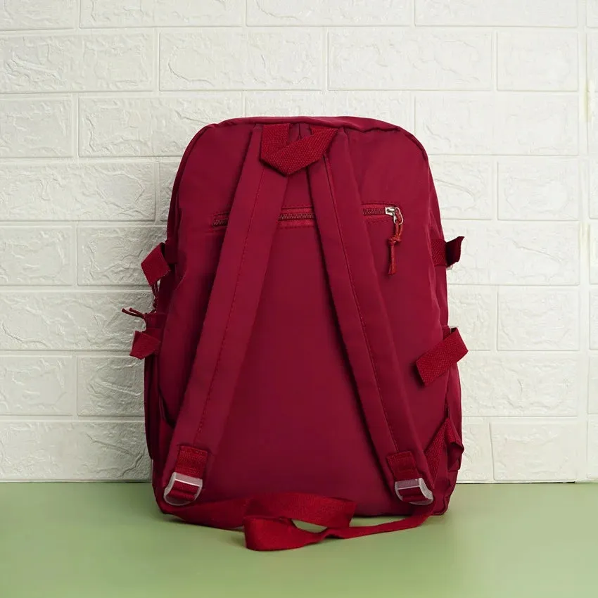 Large Capacity Korean Style Backpack with Teddy Bear