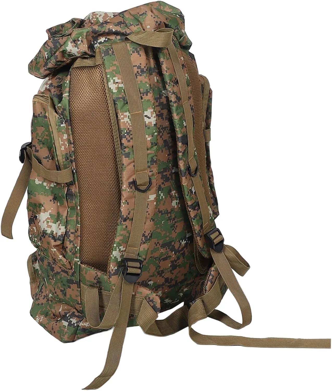 Large Capacity Mountaineering Backpack for Camping and Hiking Durable Comfortable Dual Shoulder Straps Versatile Outdoor Gear for Trail Running and Adventures