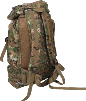 Large Capacity Mountaineering Backpack for Camping and Hiking Durable Comfortable Dual Shoulder Straps Versatile Outdoor Gear for Trail Running and Adventures
