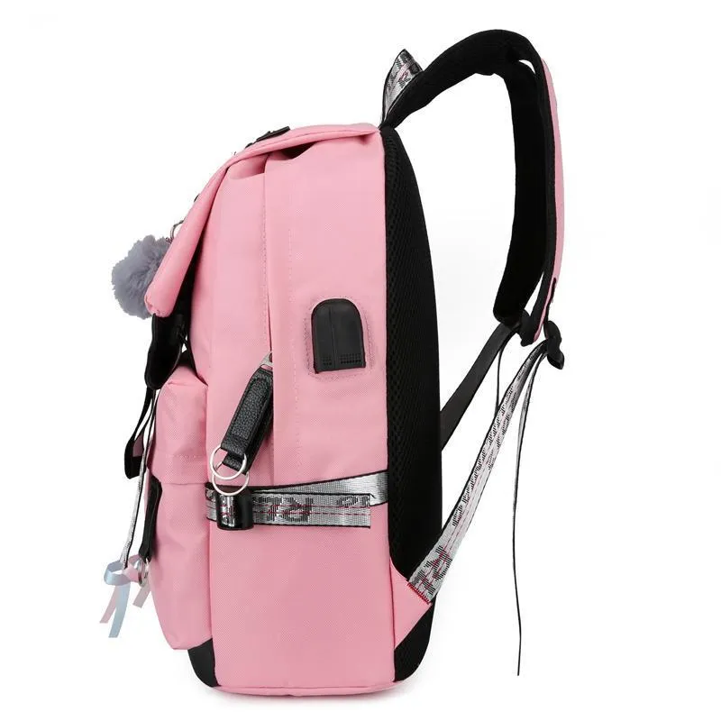 LARGE CAPACITY USB SCHOOL BAG