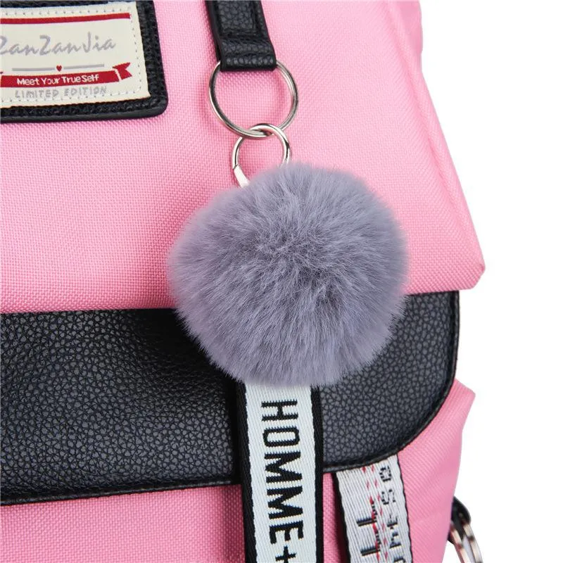 LARGE CAPACITY USB SCHOOL BAG