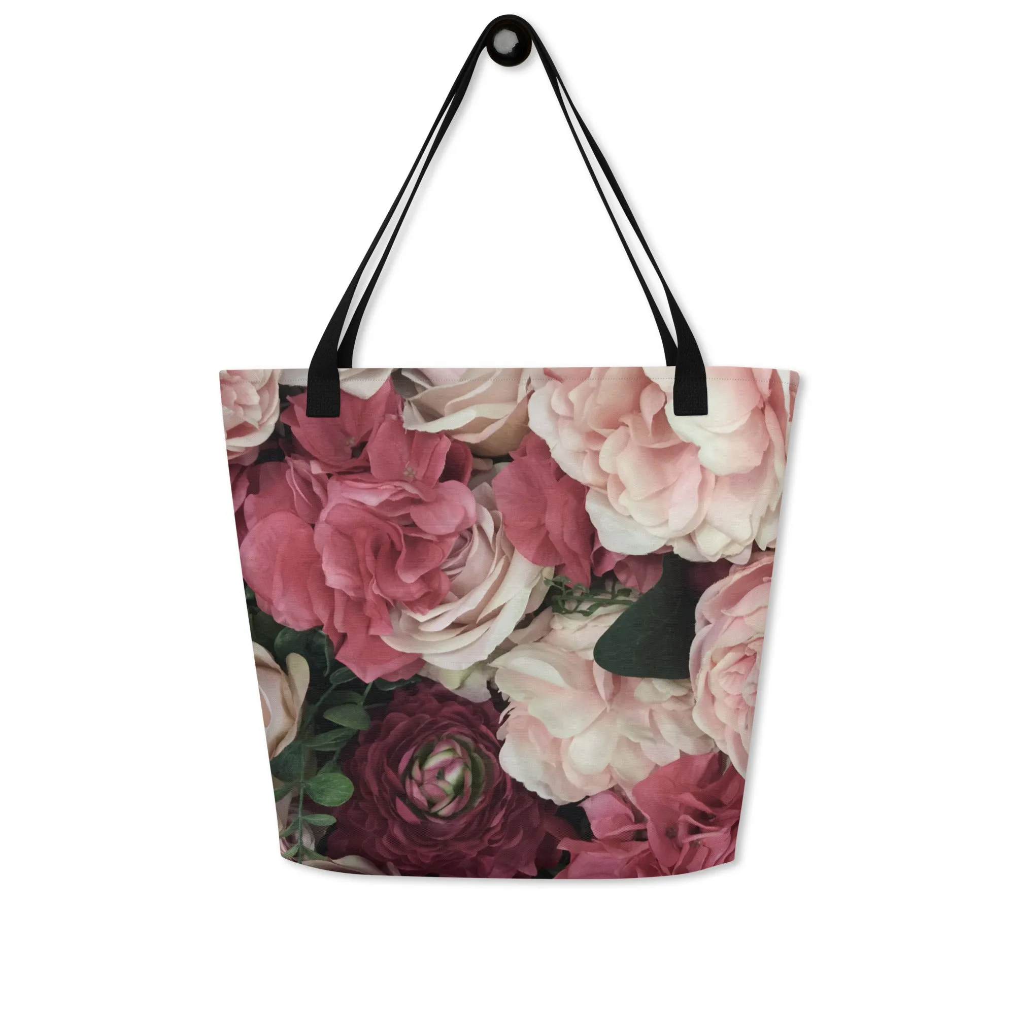 Large Rosaceous Tote Bag