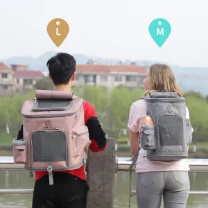 LDLC Outdoor Cat Mesh Carrier Backpack