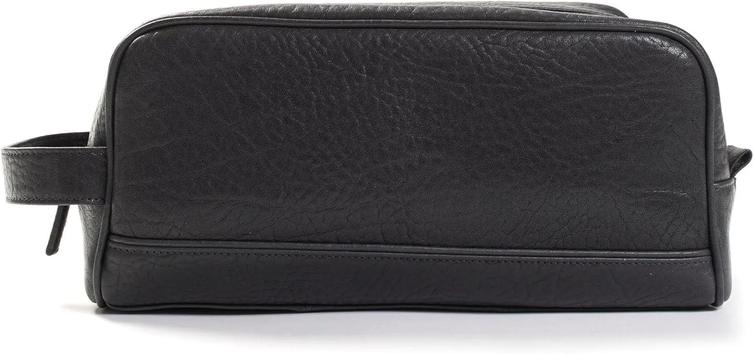 Leatherology Small Double Zip Toiletry Bag