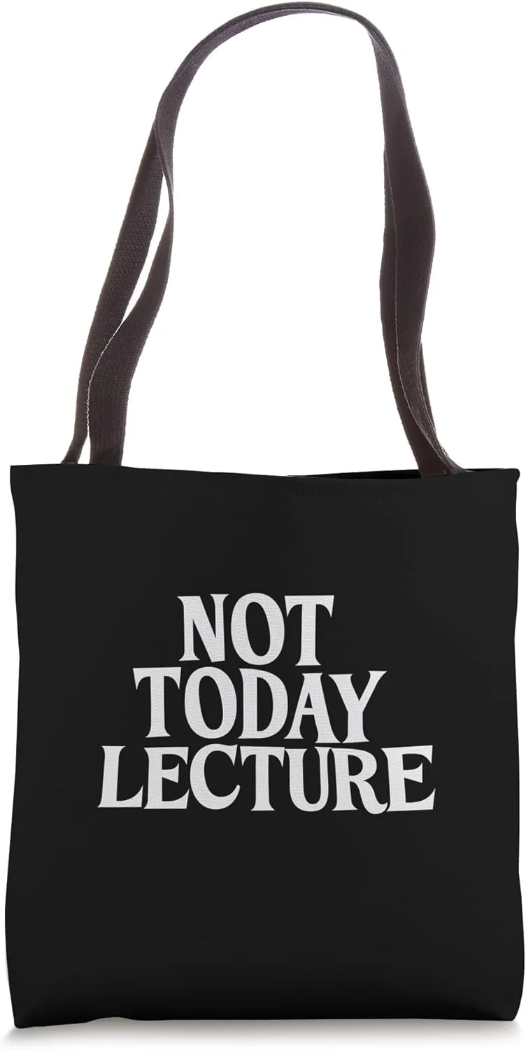 Lecture Tote Bag
